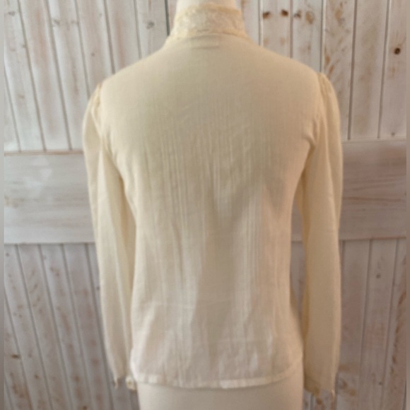 Vintage Jessica‘s Gunnies lace blouse straight from 1980. Size small - Picture 5 of 5